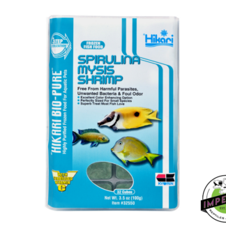 Hikari Bio Pure Frozen Spirulina Mysis Shrimp Cubes