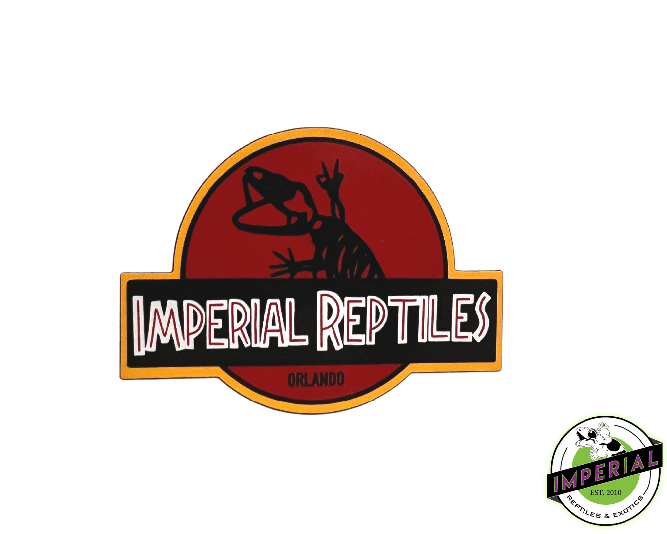 Sticker Imperial Jurassic Gecko